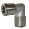 Push in fitting stainless steel AISI 316L union elbow 4mm tube